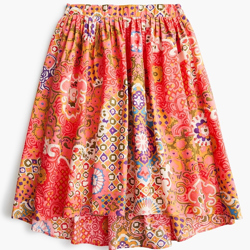 J.Crew floral Skirt XS